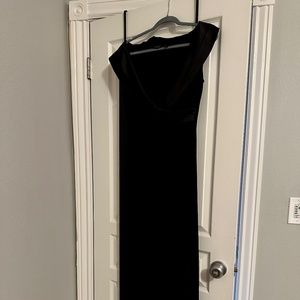 Long Classy RL  black dress.
